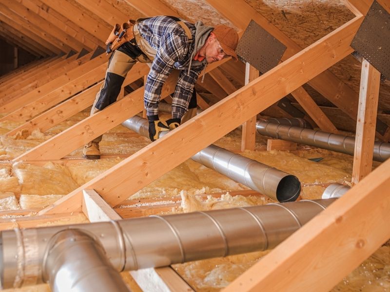 Looking For HVAC Duct Damage